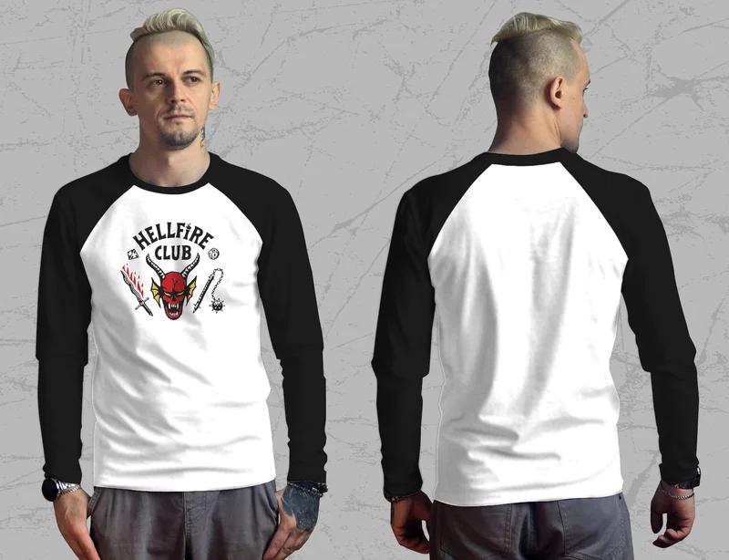 сублимационные футолки: Stranger Things Hellfire Club